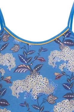 Armelloses Top Flora Firenze Kobalt