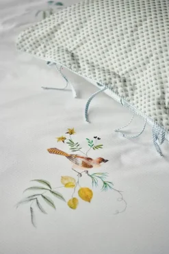 Bettbezug Little Birds Weiss