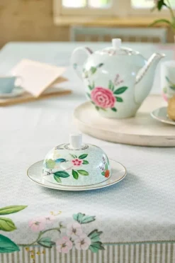 Blushing Birds Butterschale Runde