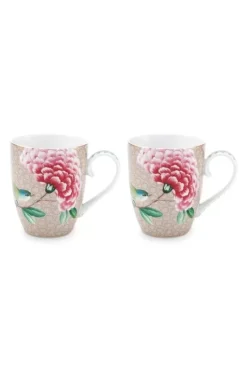 Blushing Birds Set/2 Tassen Gross