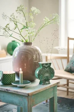 Cross Stitch Kerze Schale 14Cm