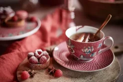 Flower Festival Espresso Tasse & Undertasse Dunkel