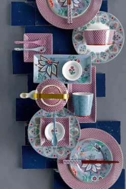 Flower Festival Set/4 Frühstücksteller Hell 21Cm