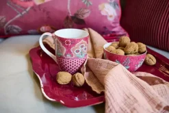 Flower Festival Tasse Gross Deco Dunkel