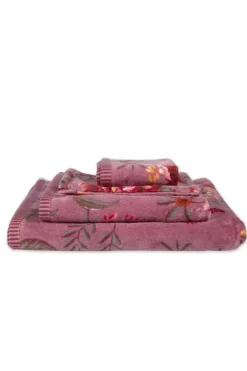Gastehandtuch Set/3 Secret Garden Mauve 30X50Cm
