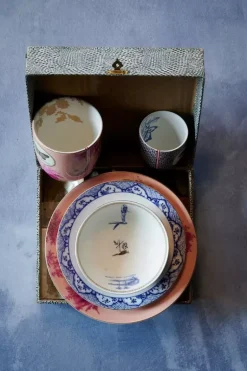 Heritage Gebäckteller Bemalt Rosa 18 Cm