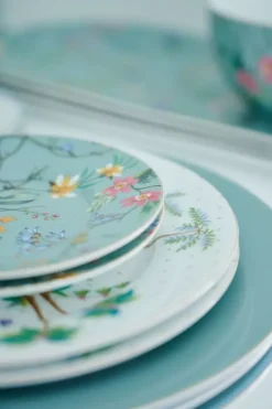 Jolie Petit Four Flowers Blau 12 Cm