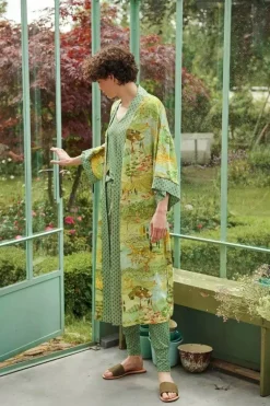 Kimono Toscana Grun