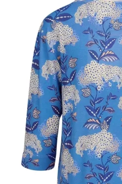 Kleid Flora Firenze Kobalt