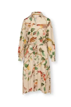 Kleid Lange Armel Good Nightingale Sand