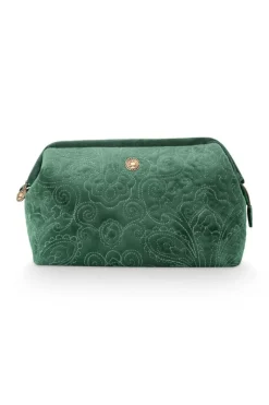 Kosmetiktasche Gross Samt Quiltey Days