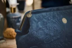 Kosmetiktasche Gross Samt Quiltey Days