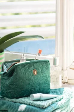 Kosmetiktasche Klein Samt Quiltey Days