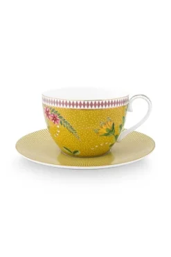 La Majorelle Cappuccino Tasse & Untertasse Gelb