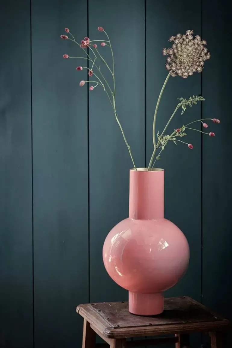 Metall Vase 40Cm