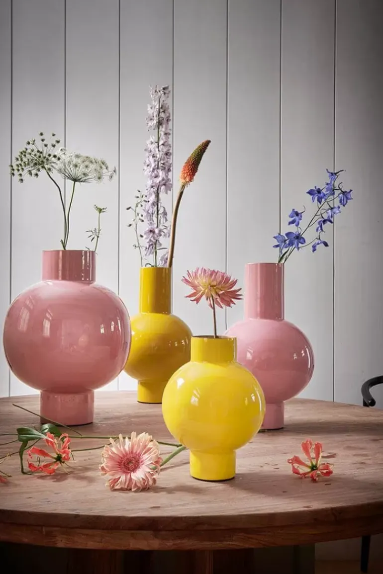 Metall Vase 40Cm