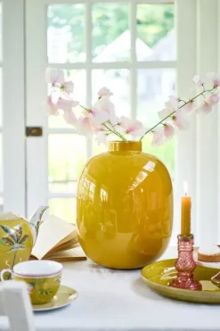 Metall Vase 32Cm