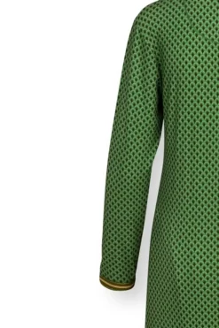 Nachthemd Lange Armel Suki Dunkelgrun
