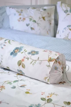 Nackenrolle Kawai Flower Weiss