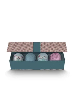 Oriental Flower Festival Set/4 Tassen