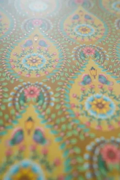 Pip Studio Raindrops Vliestapete /Ocre