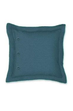 Quadratisches Zierkissen Il Paradiso Dunkelblau