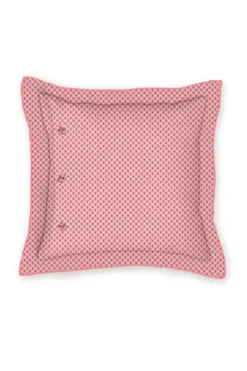 Quadratisches Zierkissen Tokyo Blossom Hellrosa