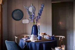 Royal Stripes Kerze Schale 13 Cm