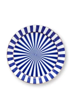 Royal Stripes Tasse Blumen & Teebeutelablage