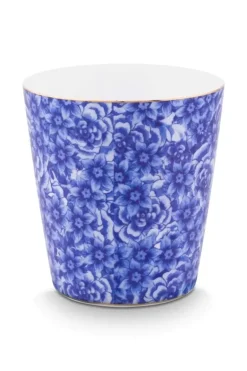 Royal Stripes Tasse Blumen & Teebeutelablage