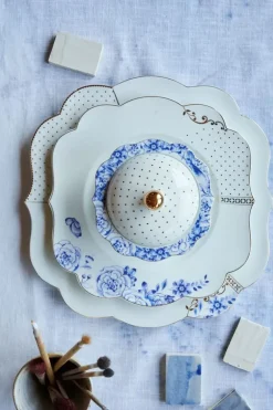 Royal White Frühstücksteller Golden Dots 23,5 Cm