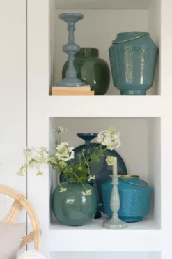Schale Emailliert Dunkelblau 50 Cm