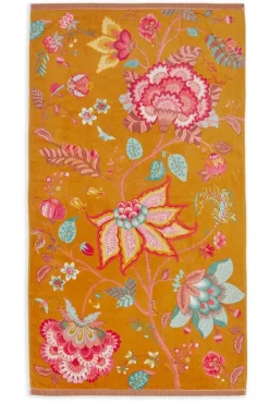 Strandtuch Pip Flowers Gelb