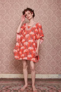 Tunic Flora Firenze Koralle