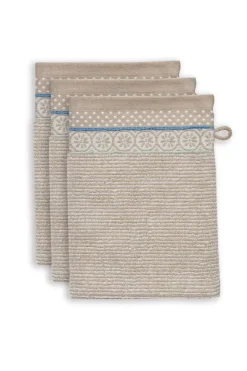 Waschlappen Set/3 Soft Zellige 16X22 Cm